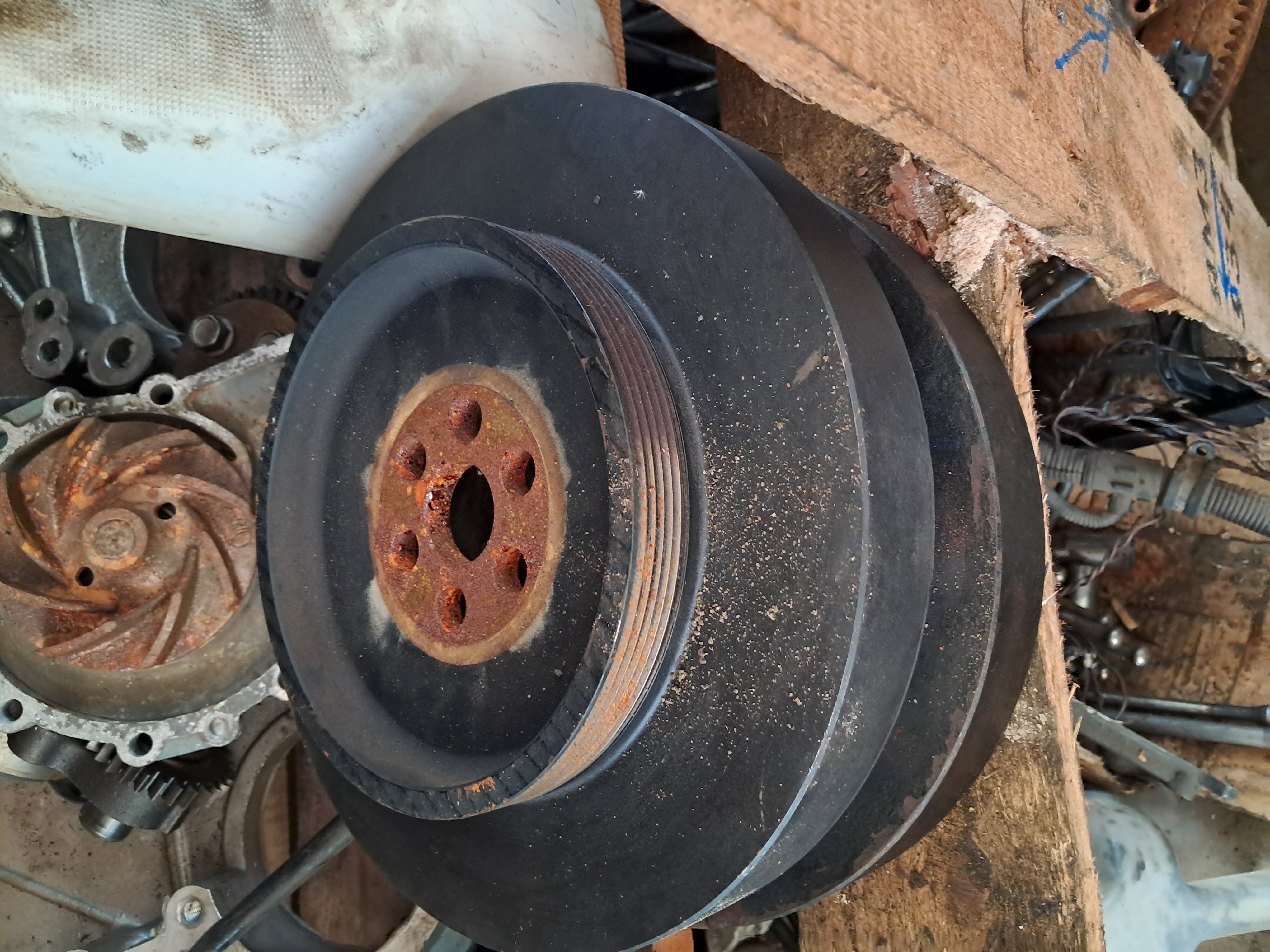 Шкив коленвала ямз 536